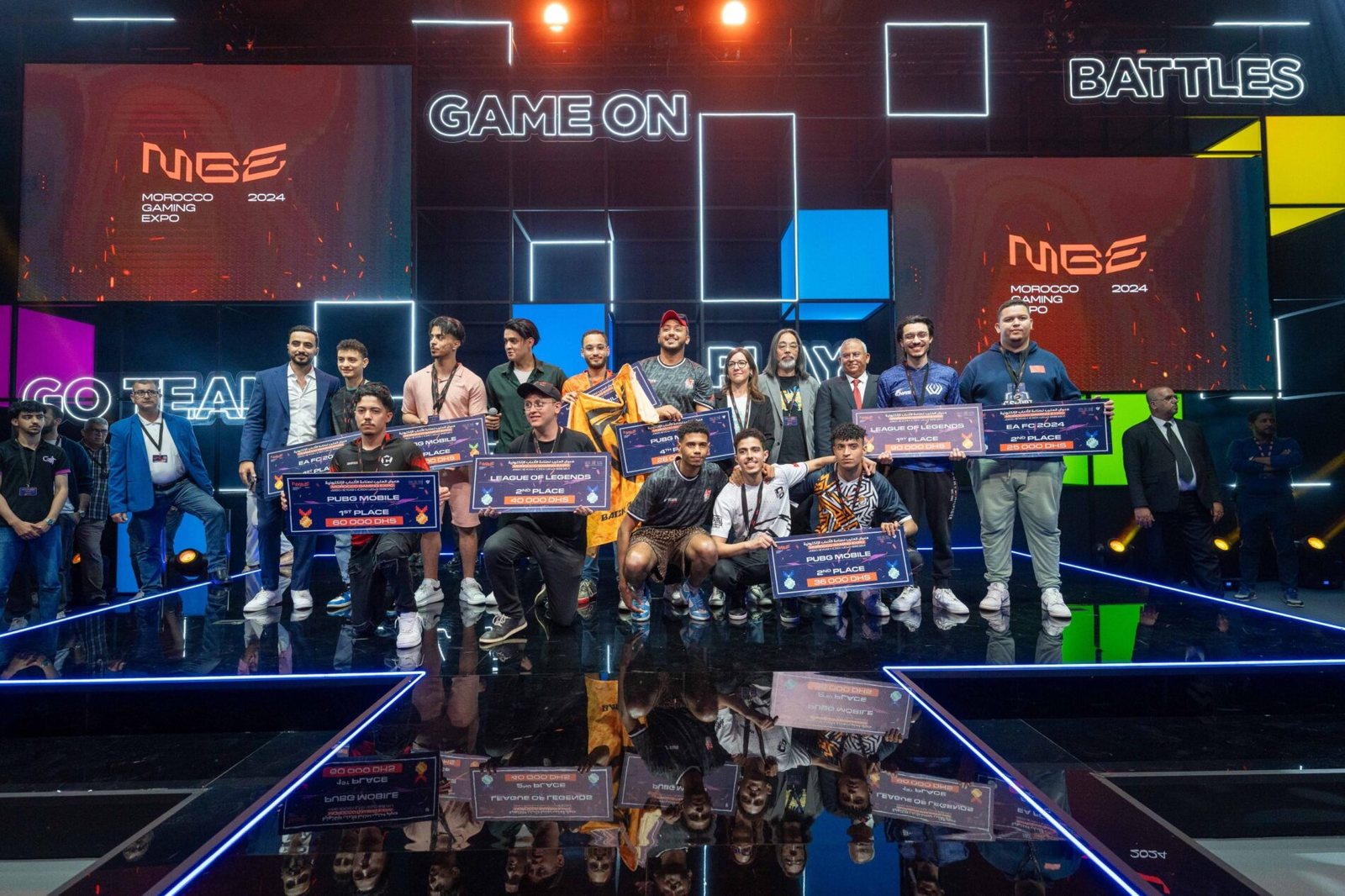 Les premiers champions