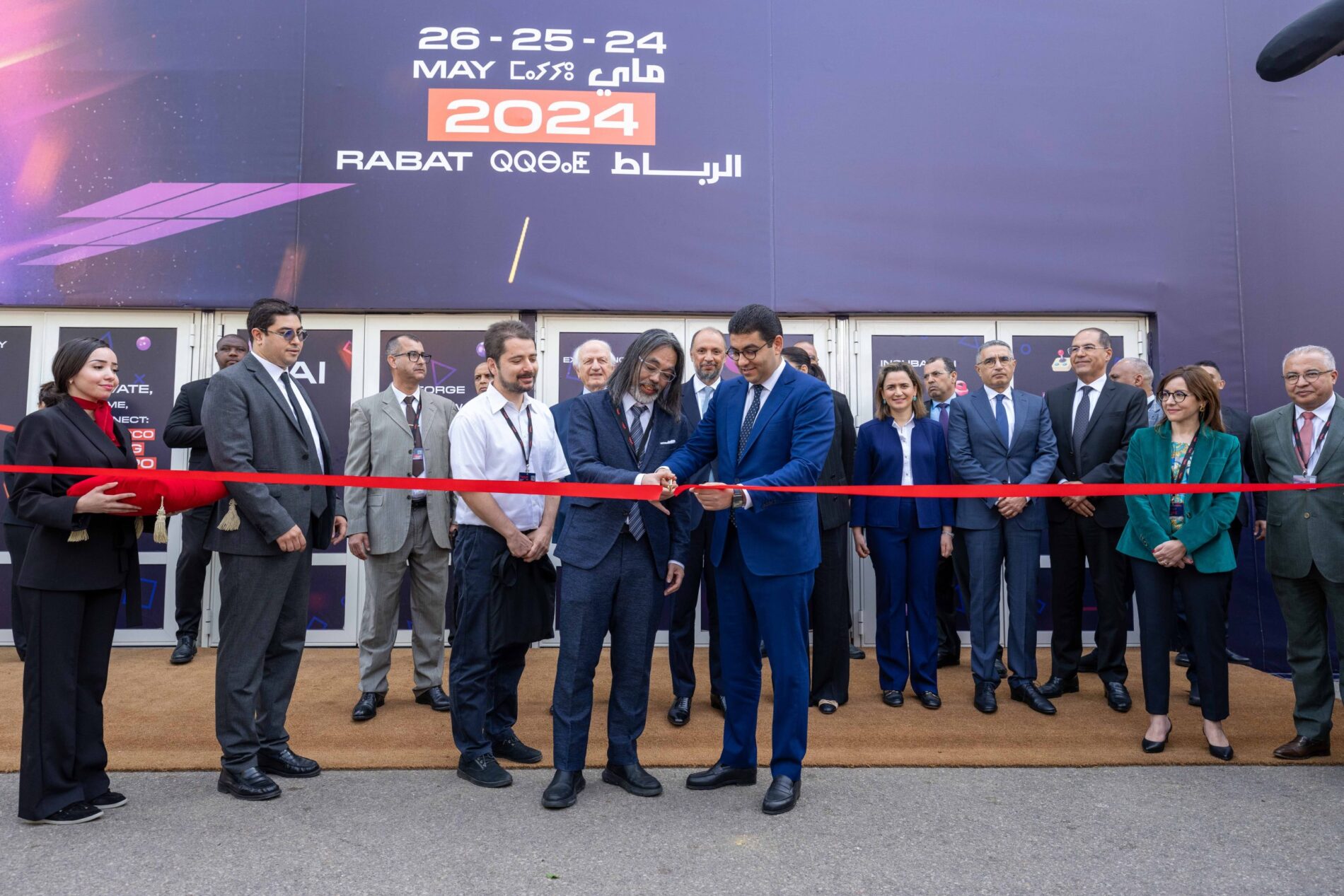 L’inauguration, 24 mai 2024